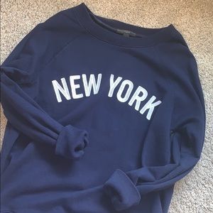 New York J.Crew Sweater (Navy)